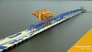 Superporto Sudeste
Estrutura Offshore

Sudeste Superport
Ship Loaders
37

 