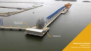 Estrutura da
Subestação

Plataforma

Superporto Sudeste
Plataforma e
Estrutura da Subestação
35

 
