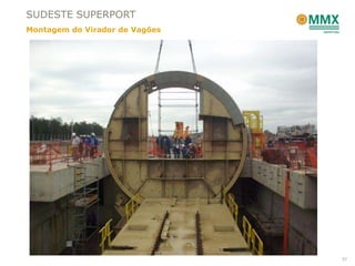 SUDESTE SUPERPORT
Montagem do Virador de Vagões




                                37
 
