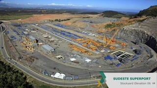 SUDESTE SUPERPORT
Stockyard Elevation 06

10

 