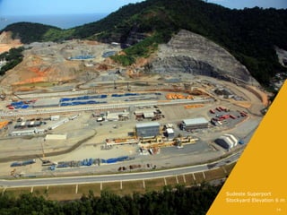 Sudeste Superport
Stockyard Elevation 6 m
                   14
 