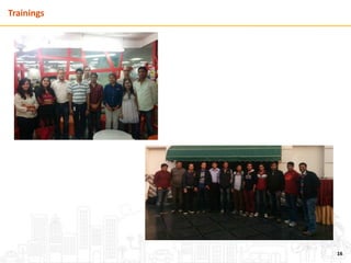 Trainings
16
 