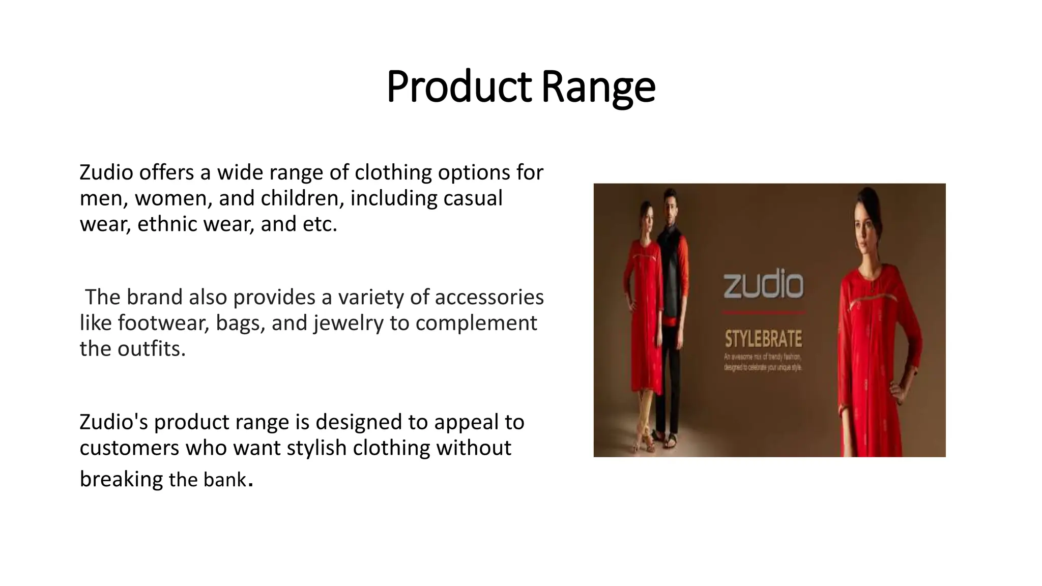 Case study on tata clothing brand zudio in detail  PPT