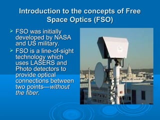 Free Space Optical Communication | PPT