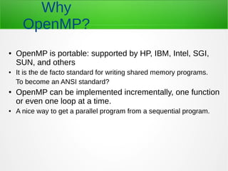 OpenMp | PPT