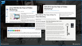 5#mnsummit @caseyhen
 