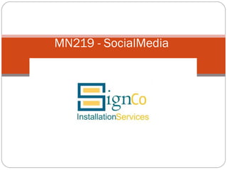 MN219 - SocialMedia
 