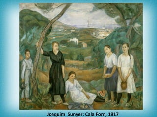 Joaquim  Sunyer: Cala Forn, 1917 