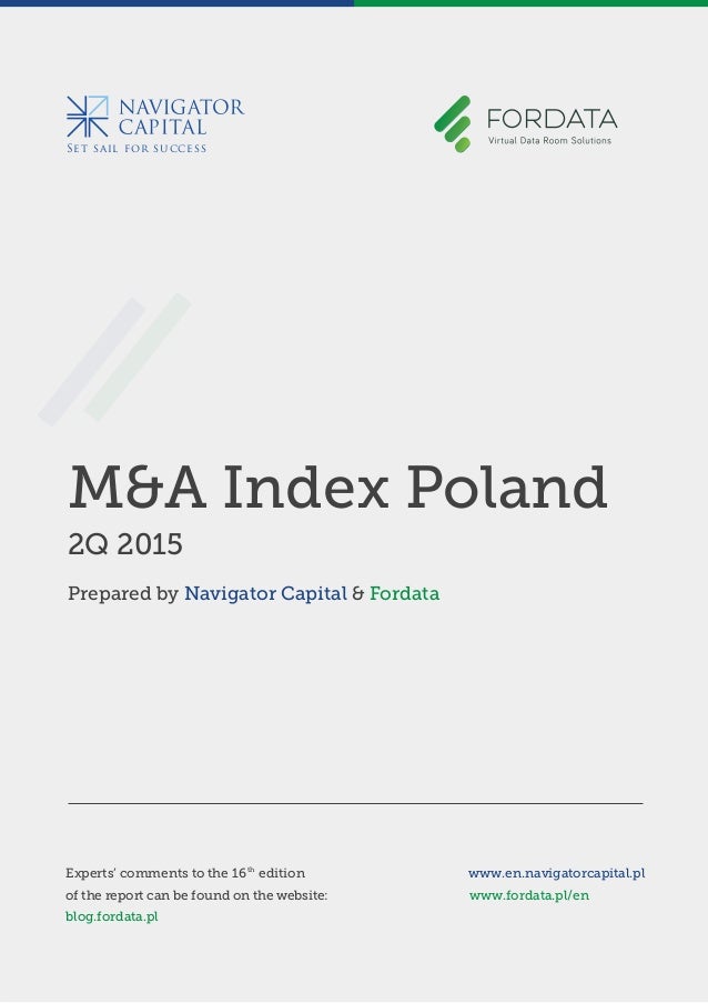M A Index Poland 2q 2015