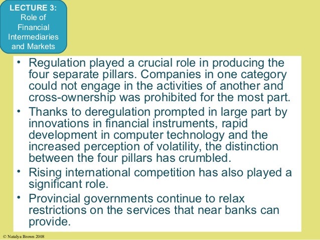 the principle role of financial intermediaries essay The role and importance of non-bank financial intermediaries is clear from the various functions performed by these institutions major functions of the nbfis are as. the principle role of financial intermediaries essay The role and importance of non-bank financial intermediaries is clear from the various functions performed by these institutions major functions of the nbfis are as.