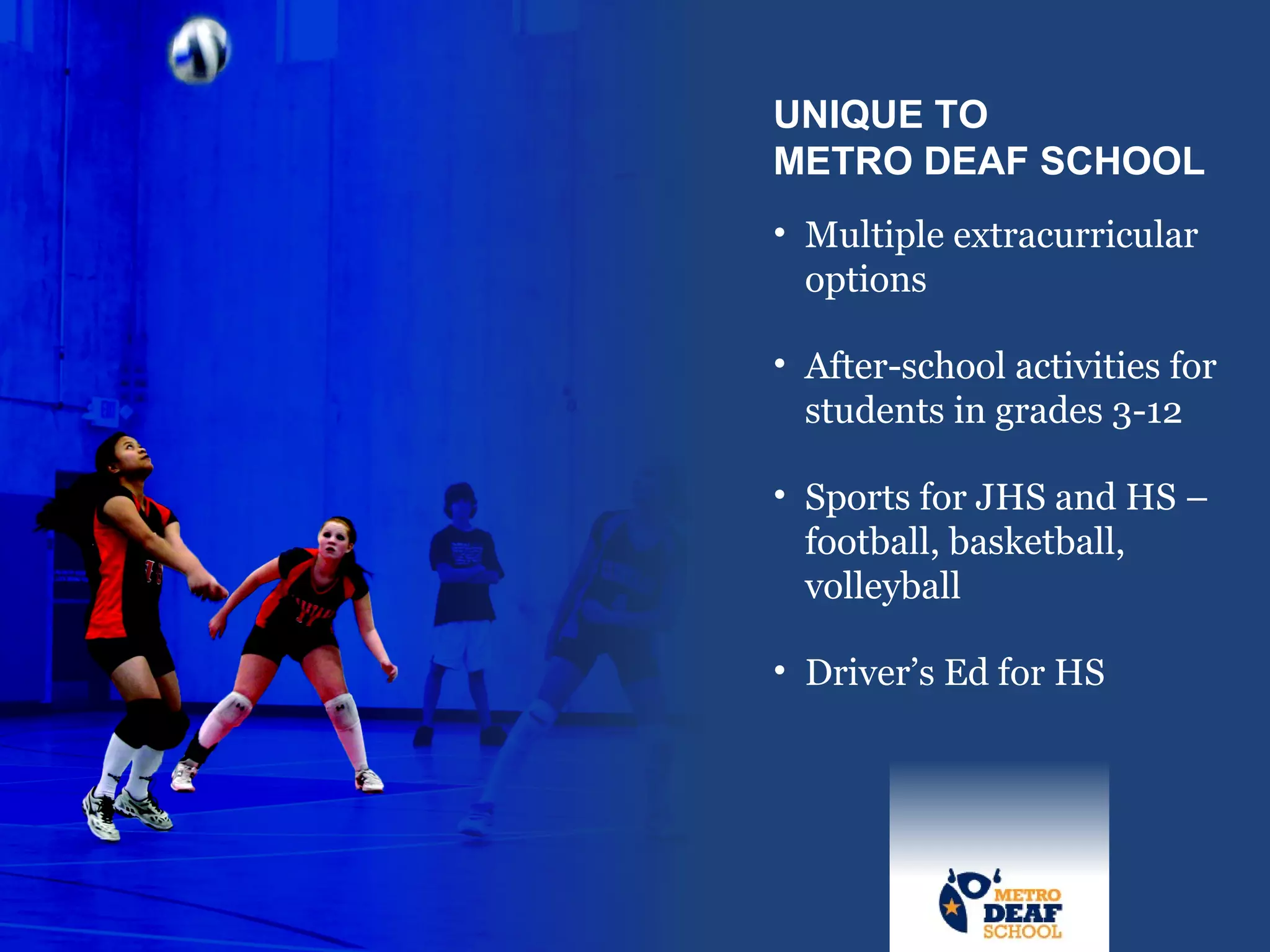 Metro Deaf School Brochure