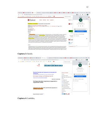 12
Captura 3: Scielo.
Captura 4: Lantidex.
 