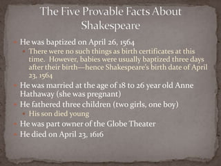 Mnd the english renaissance and william shakespeare | PPTX