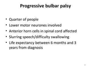 MOTOR NEURON DISEASE / SPINAL MUSCULAR DYSTROPHY | PPT