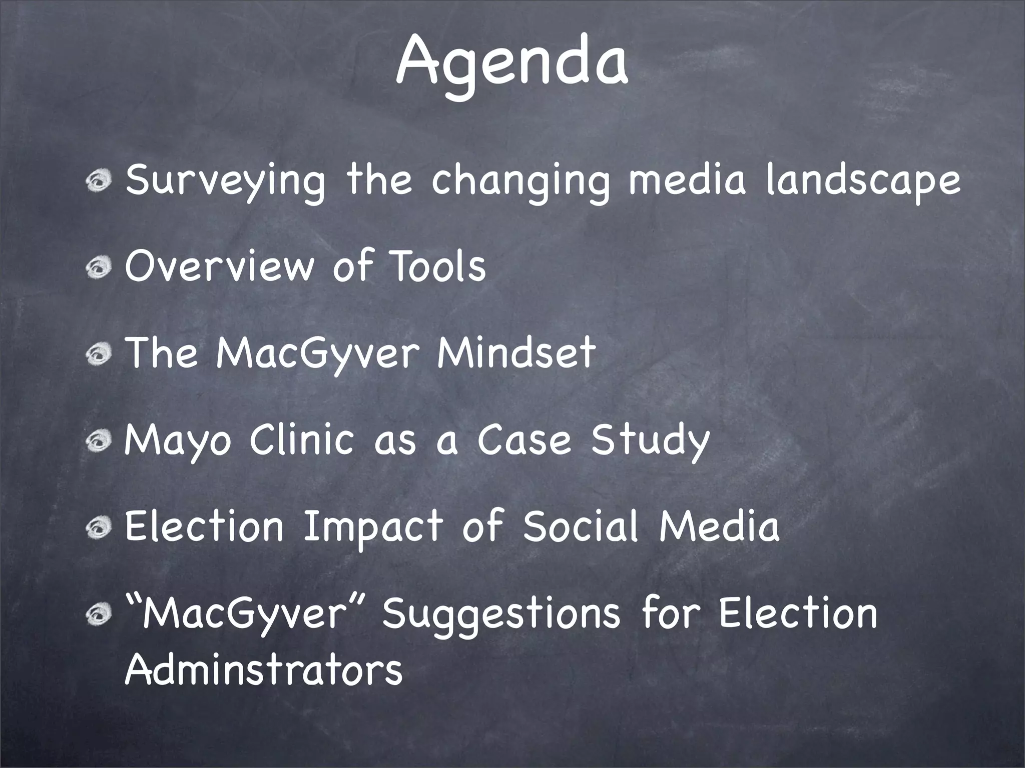 Web Tools for Election Administration