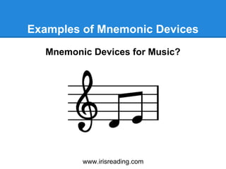 How To Improve Your Memory: Mnemonic Devices