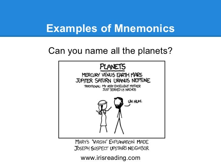 How To Improve Your Memory Mnemonic Devices