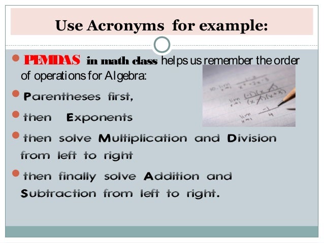 Mnemonic Devices Lisa Com Mnemonic Devices Lisa Com