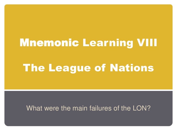 league of nations failure What is the main cause for failure of league of nations from stopping the outbreak of world warii. league of nations failure What is the main cause for failure of league of nations from stopping the outbreak of world warii.