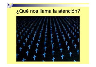 ¿Qué nos llama la atención?
 