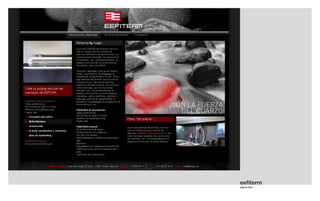 eeﬁterm
página web ¬
 