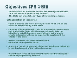 Obgitives Ipr Industrial Policy Presentation | PPTX