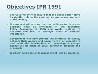 Obgitives Ipr Industrial Policy Presentation | PPTX
