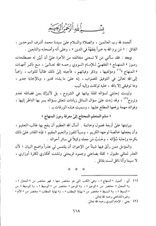 منهاج الطالبين وعمدة المفتين