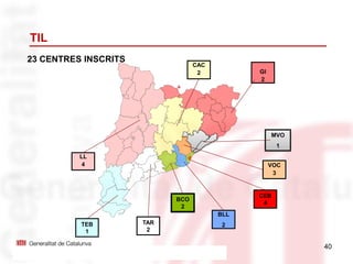 40
TIL
23 CENTRES INSCRITS
8
CAC
2
BLL
2
VOC
3
MVO
1
CEB
4
GI
2
BCO
2
TAR
2
TEB
1
LL
4
 