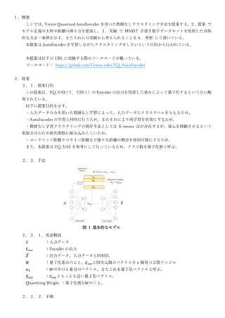 Mnist vq auto_encoder_report | PDF