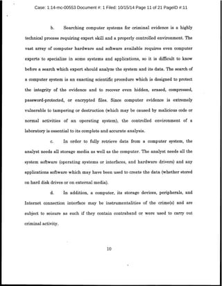 Case: 1:14-mc-00553 Document #: 1 Filed: 10/15/14 Page 11 of 21 PageID #:11
 