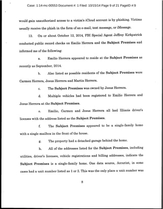 Case: 1:14-mc-00553 Document #: 1 Filed: 10/15/14 Page 9 of 21 PageID #:9
 