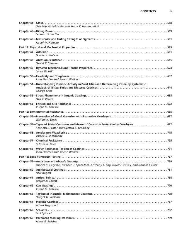 PAINT AND COATING TESTING MANUAL, 15th Edition ASTM