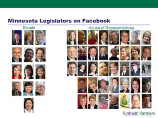 Minnesota Legislators on Facebook Senate House of Representatives 