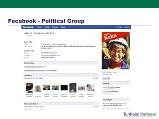 Facebook - Political Group 