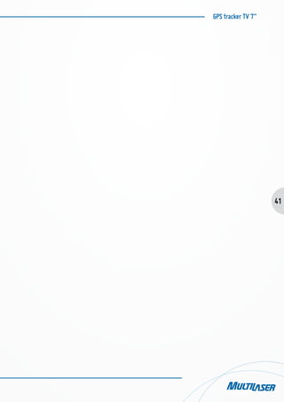 GPS tracker TV 7”
41
 