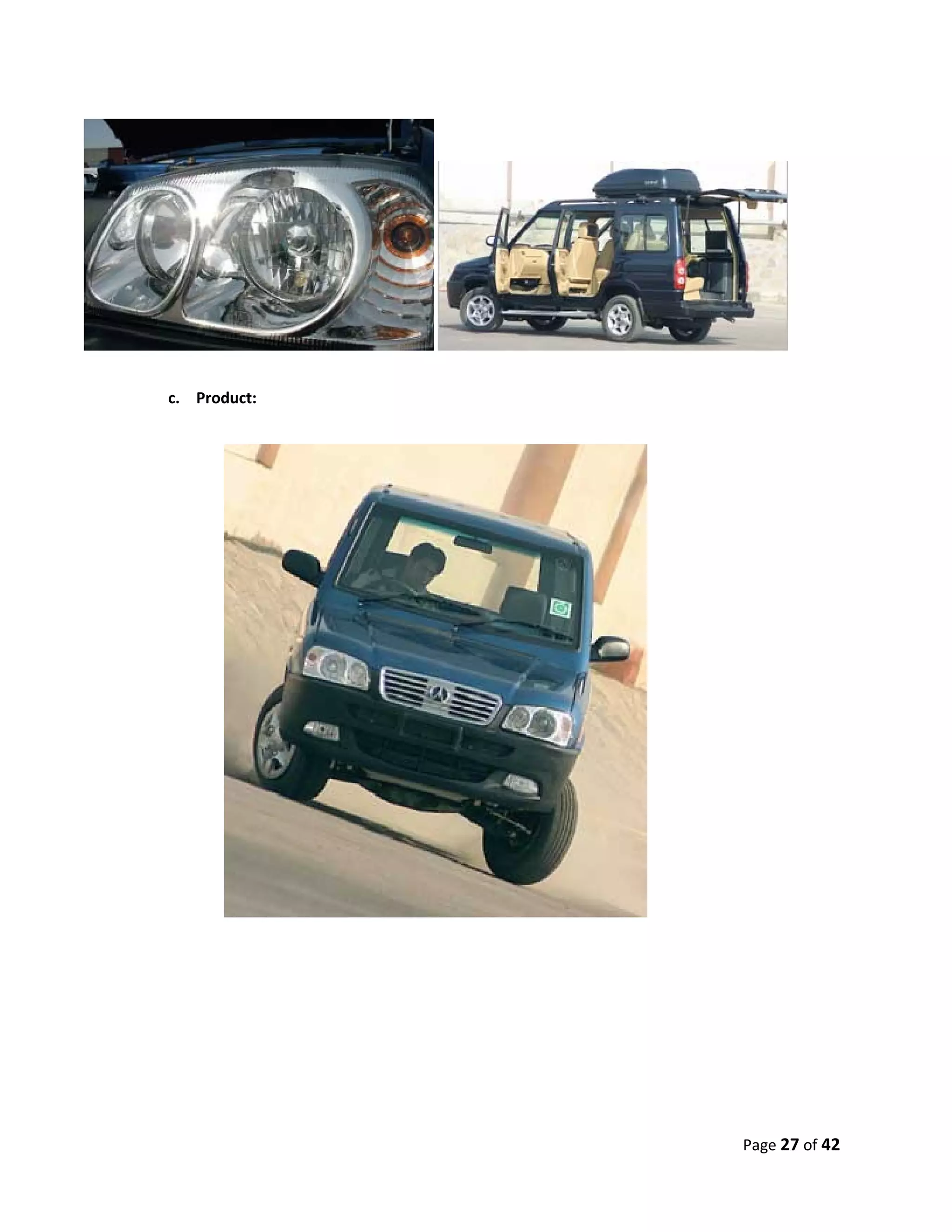 c. Product:




              Page 27 of 42
 