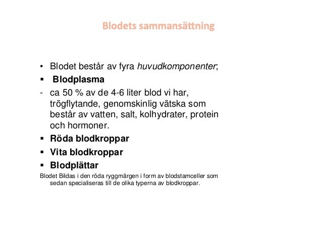 genomskinlig vätska i blodet genomskinlig vätska i blodet