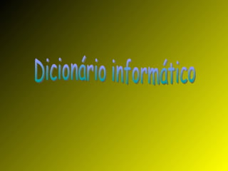 Dicionário informático 
