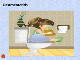 Gastroenteritis 
9/15/2014 
7 
www.drjayeshpatidar.blogspot.com  