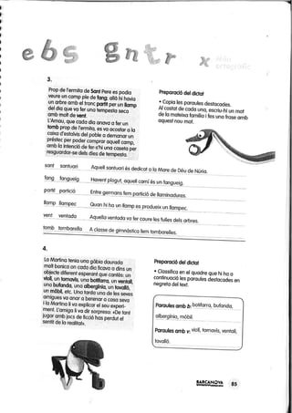 Món ortogràfic 5 solucions