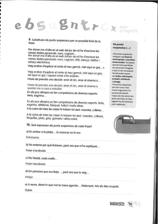 Món ortogràfic 5 solucions