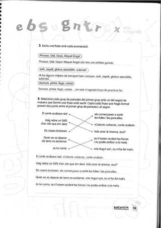 Món ortogràfic 5 solucions