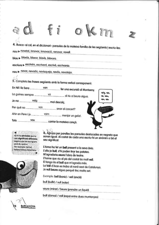 Món ortogràfic 5 solucions