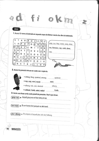 Món ortogràfic 5 solucions