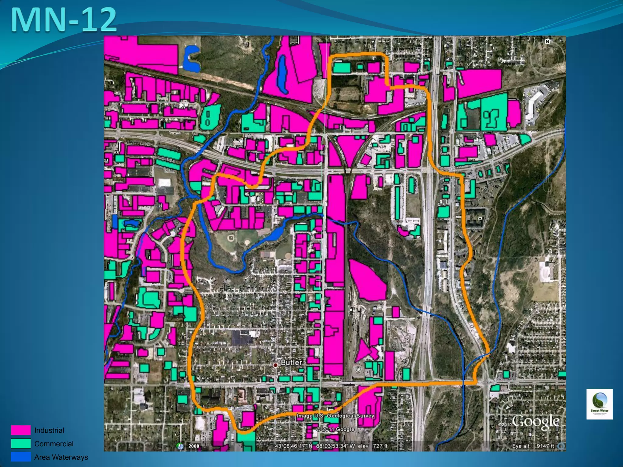 Industrial
Commercial
Area Waterways
 