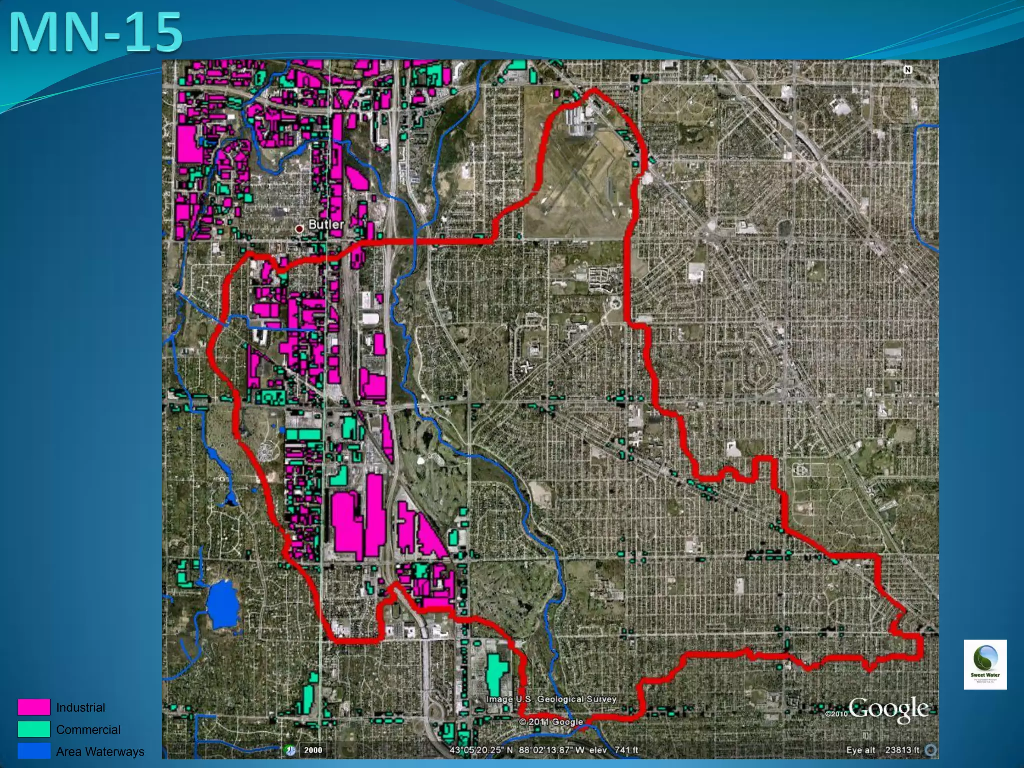 Industrial
Commercial
Area Waterways
 
