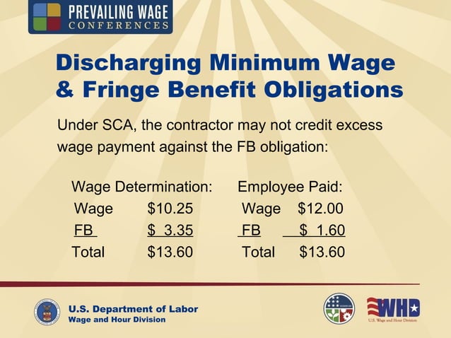 U.S. Department of Labor - Wage & Hour Division
