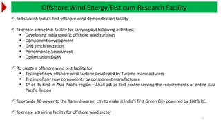 Offshore wind energy Development in India, MNRE, Government of India | PPTX