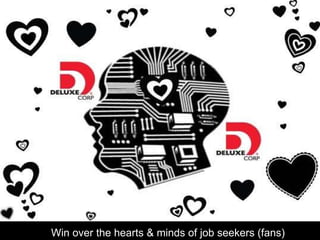 Win over the hearts & minds of job seekers (fans) 